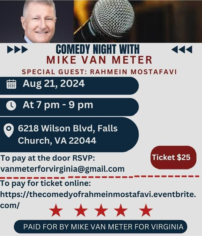 Comedy Night with Rahmein Mostafavi